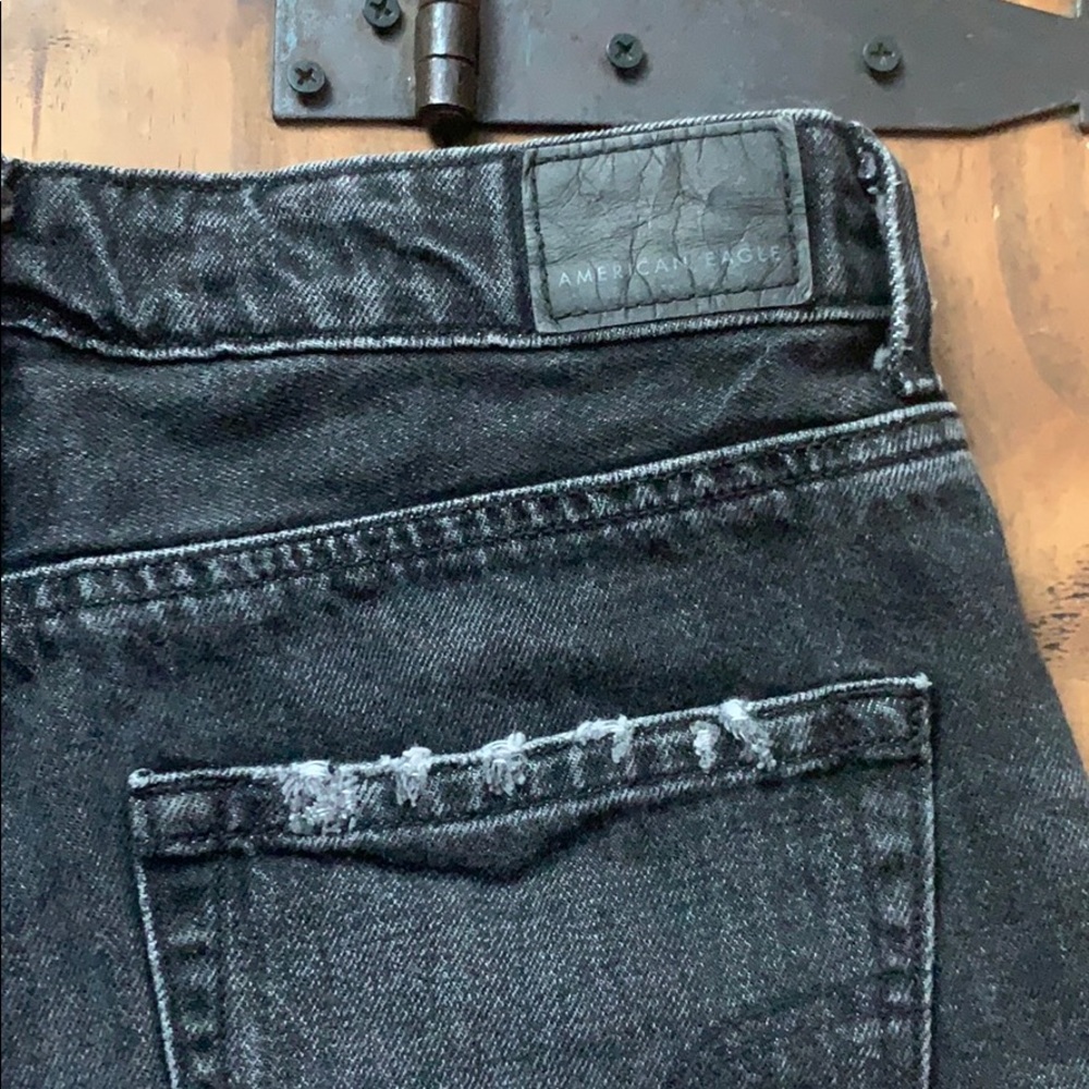 American Eagle | High-Waist Denim Shorts - Picture 3 of 8